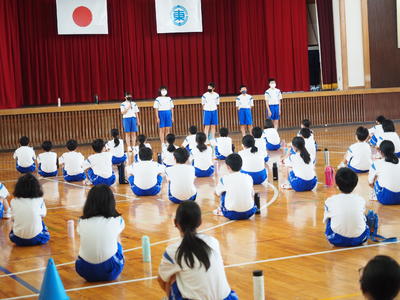 学年レクリエーションの様子